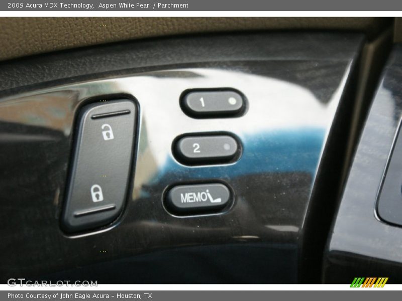 Aspen White Pearl / Parchment 2009 Acura MDX Technology