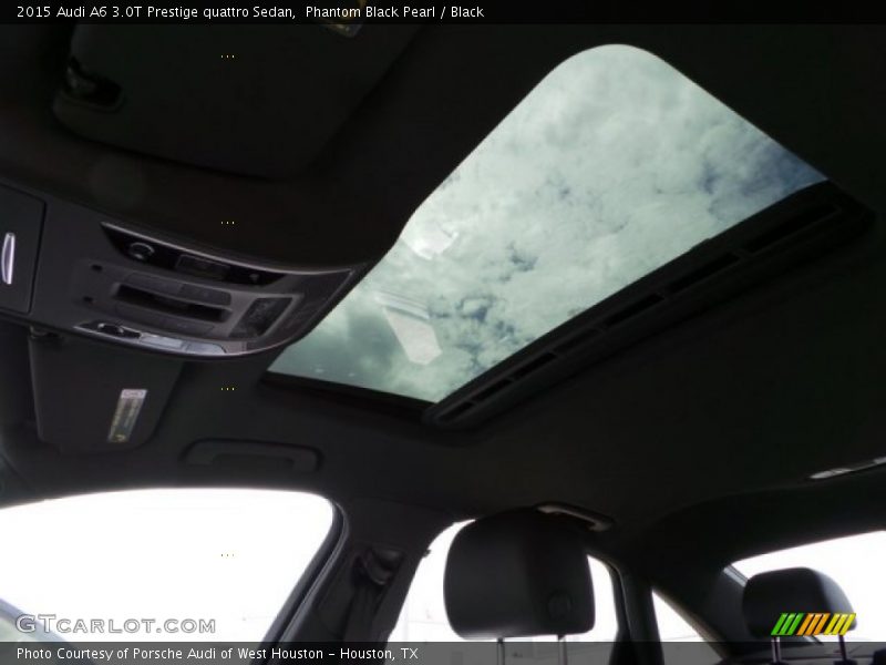 Phantom Black Pearl / Black 2015 Audi A6 3.0T Prestige quattro Sedan