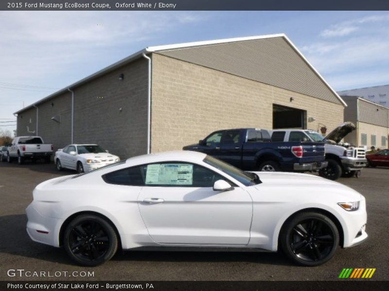  2015 Mustang EcoBoost Coupe Oxford White