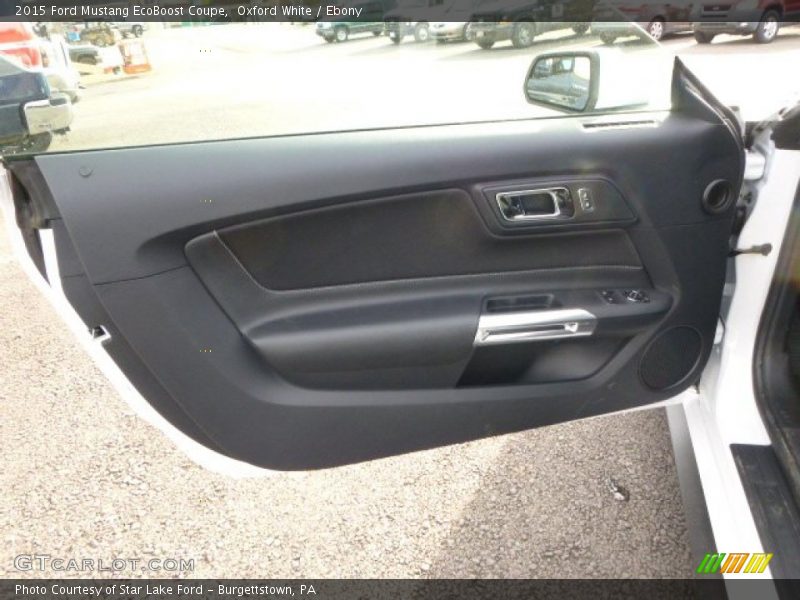 Door Panel of 2015 Mustang EcoBoost Coupe