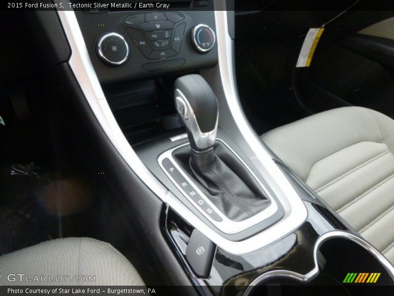 Tectonic Silver Metallic / Earth Gray 2015 Ford Fusion S