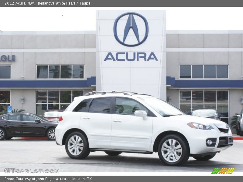 Bellanova White Pearl / Taupe 2012 Acura RDX