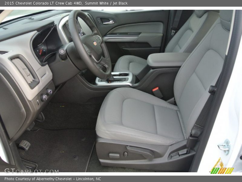 Summit White / Jet Black 2015 Chevrolet Colorado LT Crew Cab 4WD