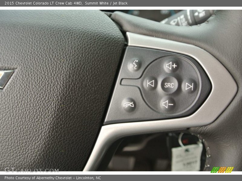 Summit White / Jet Black 2015 Chevrolet Colorado LT Crew Cab 4WD