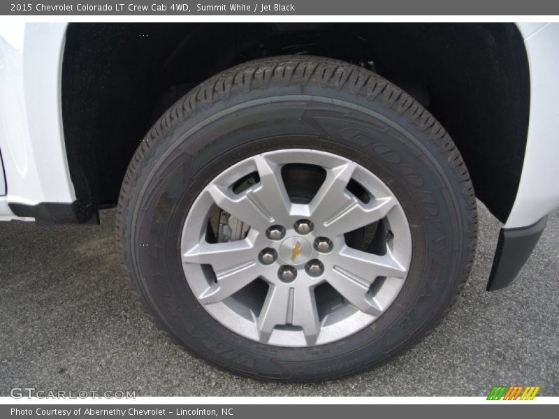 Summit White / Jet Black 2015 Chevrolet Colorado LT Crew Cab 4WD