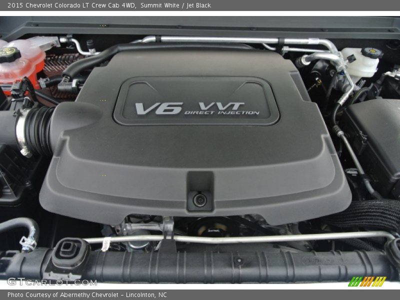Summit White / Jet Black 2015 Chevrolet Colorado LT Crew Cab 4WD