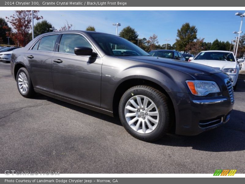 Granite Crystal Metallic / Black/Light Frost Beige 2014 Chrysler 300