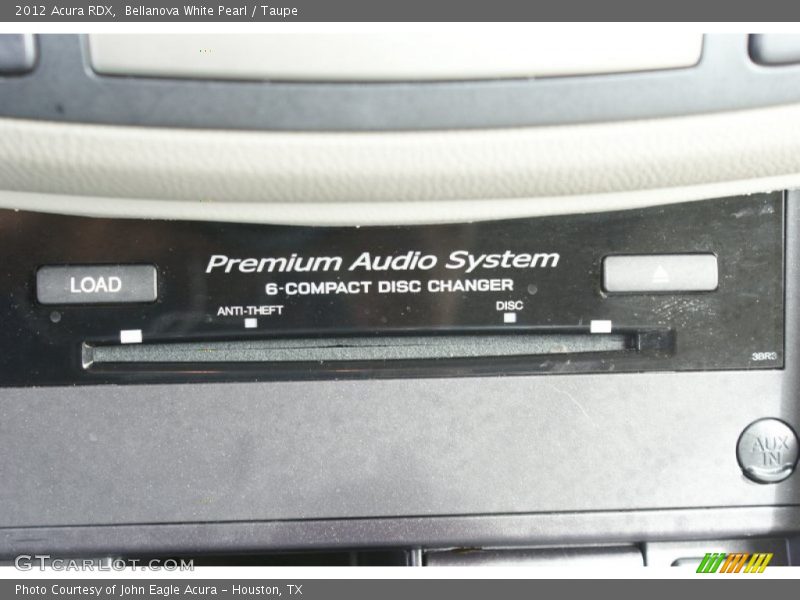 Bellanova White Pearl / Taupe 2012 Acura RDX