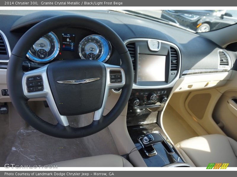 Granite Crystal Metallic / Black/Light Frost Beige 2014 Chrysler 300