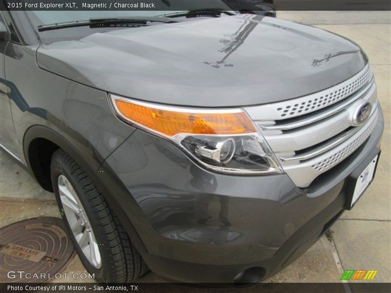 Magnetic / Charcoal Black 2015 Ford Explorer XLT