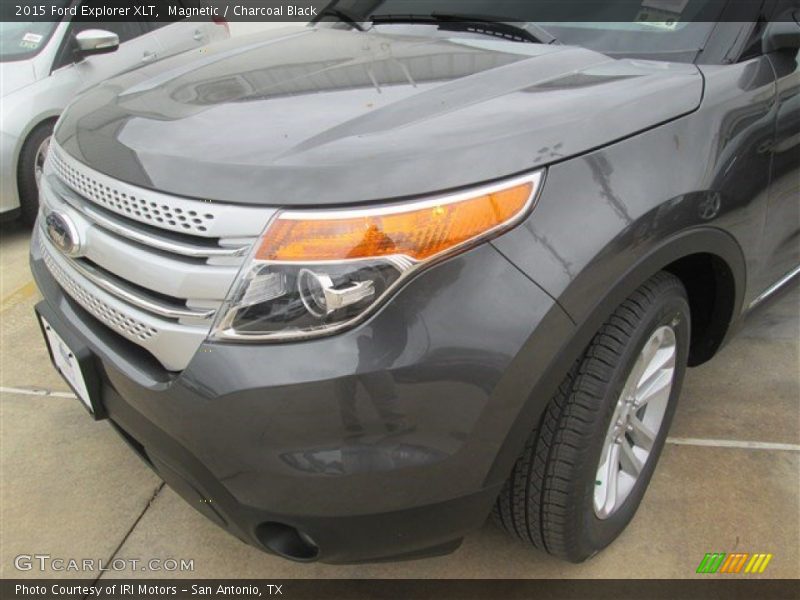 Magnetic / Charcoal Black 2015 Ford Explorer XLT