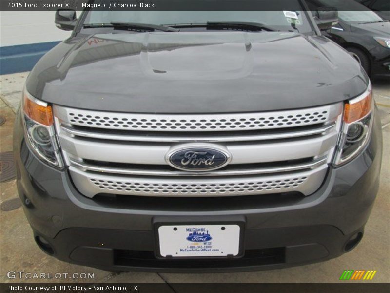 Magnetic / Charcoal Black 2015 Ford Explorer XLT