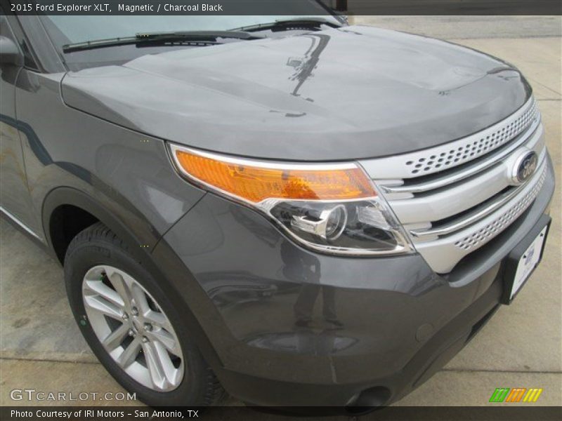 Magnetic / Charcoal Black 2015 Ford Explorer XLT