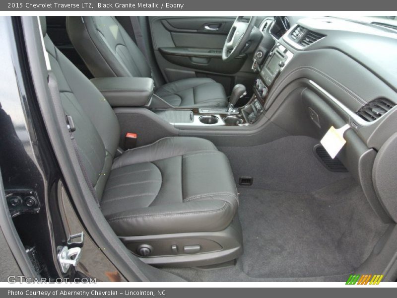 Black Granite Metallic / Ebony 2015 Chevrolet Traverse LTZ