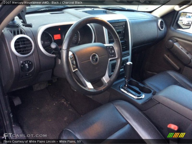 Black / Charcoal Black 2007 Mercury Mountaineer AWD