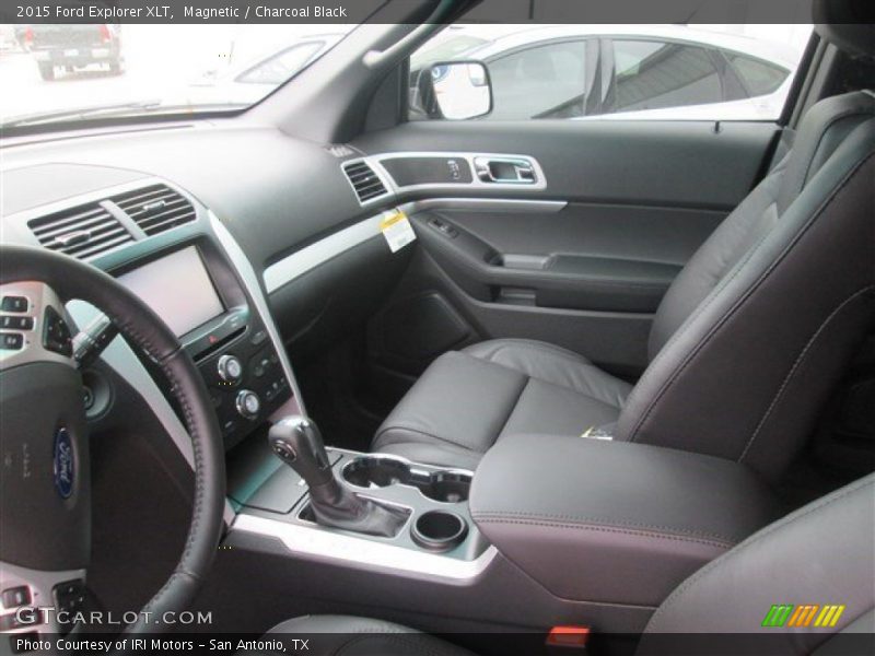 Magnetic / Charcoal Black 2015 Ford Explorer XLT