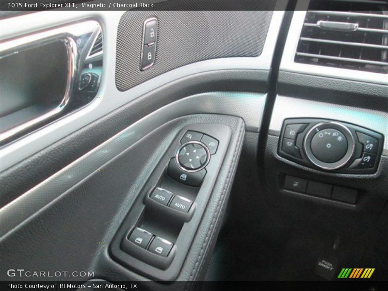 Magnetic / Charcoal Black 2015 Ford Explorer XLT