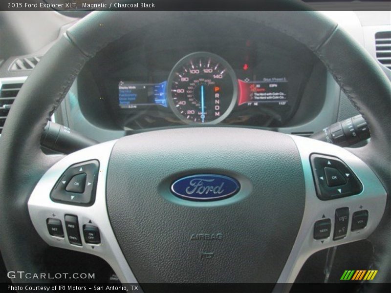 Magnetic / Charcoal Black 2015 Ford Explorer XLT