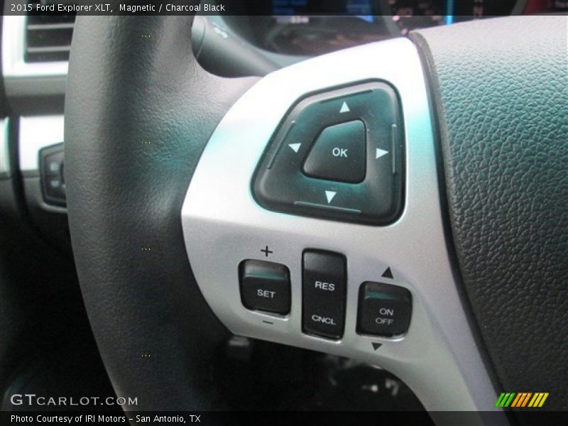 Magnetic / Charcoal Black 2015 Ford Explorer XLT