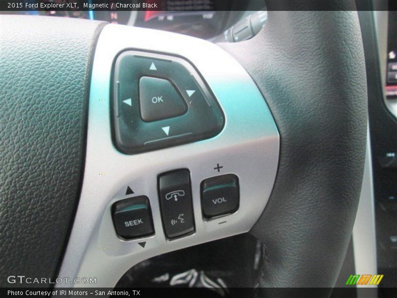 Magnetic / Charcoal Black 2015 Ford Explorer XLT