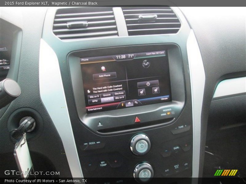 Magnetic / Charcoal Black 2015 Ford Explorer XLT