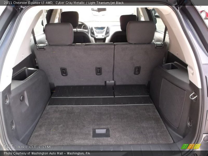 Cyber Gray Metallic / Light Titanium/Jet Black 2011 Chevrolet Equinox LS AWD