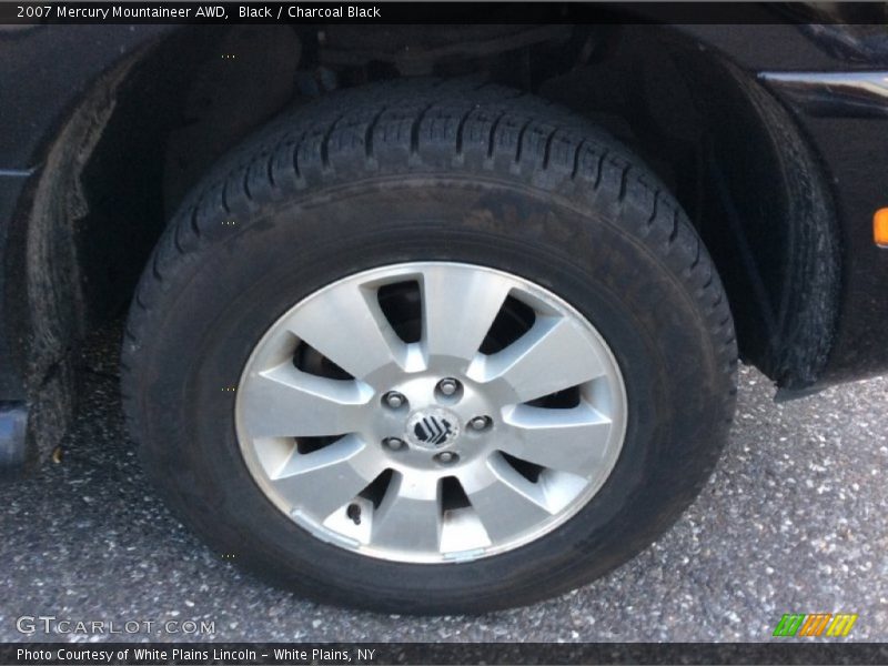 Black / Charcoal Black 2007 Mercury Mountaineer AWD