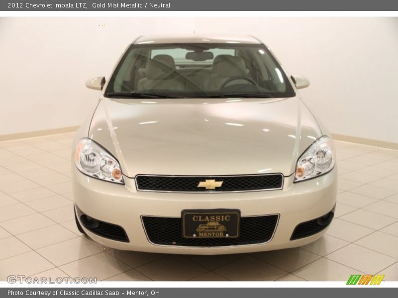 Gold Mist Metallic / Neutral 2012 Chevrolet Impala LTZ