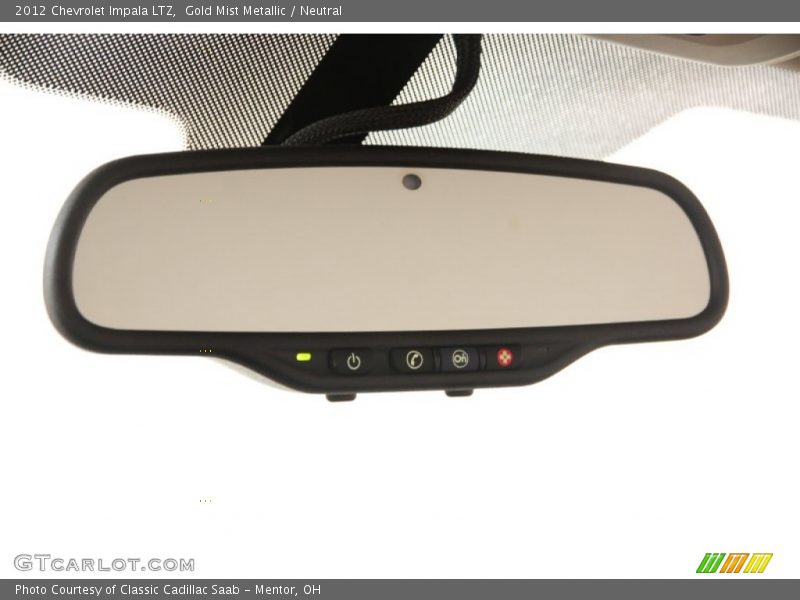 Gold Mist Metallic / Neutral 2012 Chevrolet Impala LTZ