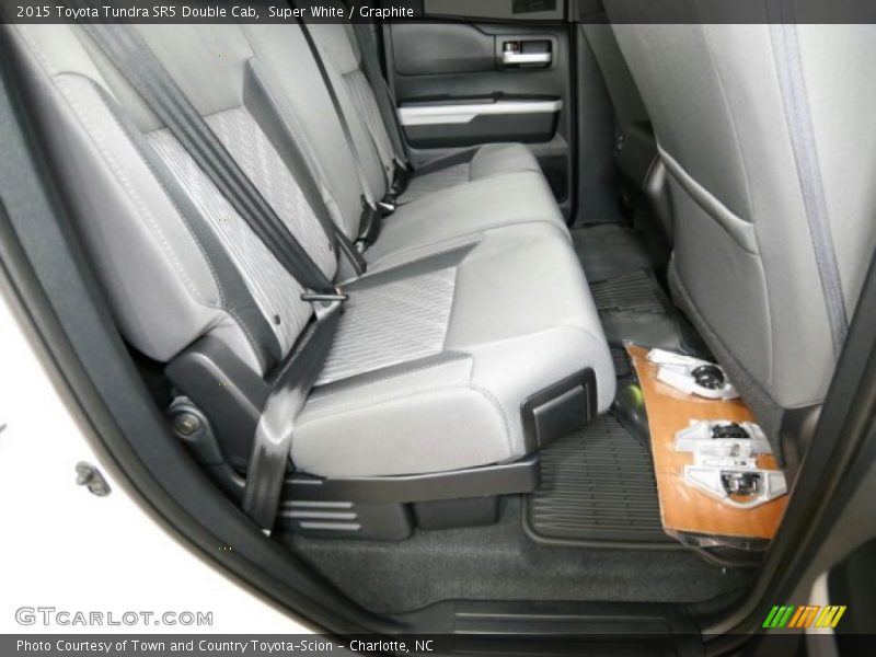 Super White / Graphite 2015 Toyota Tundra SR5 Double Cab