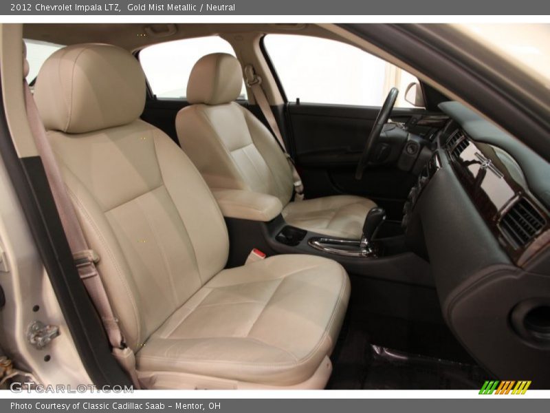 Gold Mist Metallic / Neutral 2012 Chevrolet Impala LTZ