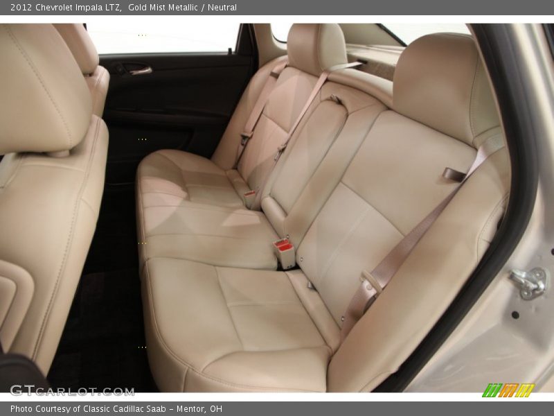 Gold Mist Metallic / Neutral 2012 Chevrolet Impala LTZ