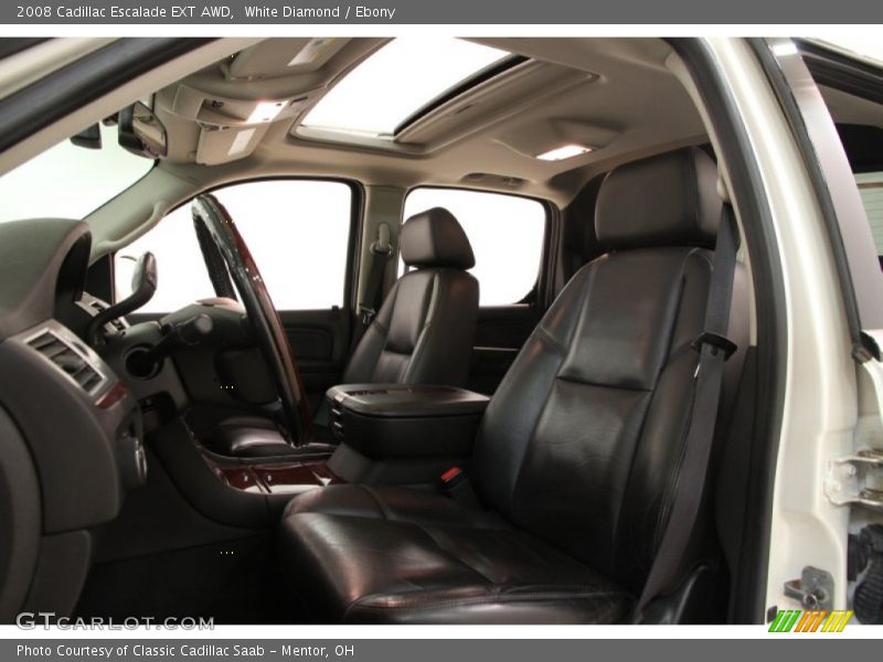 White Diamond / Ebony 2008 Cadillac Escalade EXT AWD
