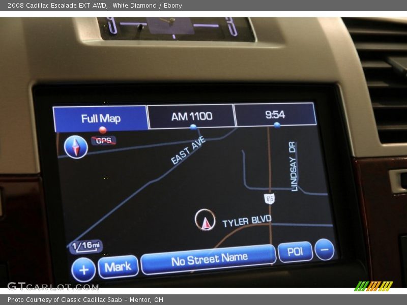 White Diamond / Ebony 2008 Cadillac Escalade EXT AWD