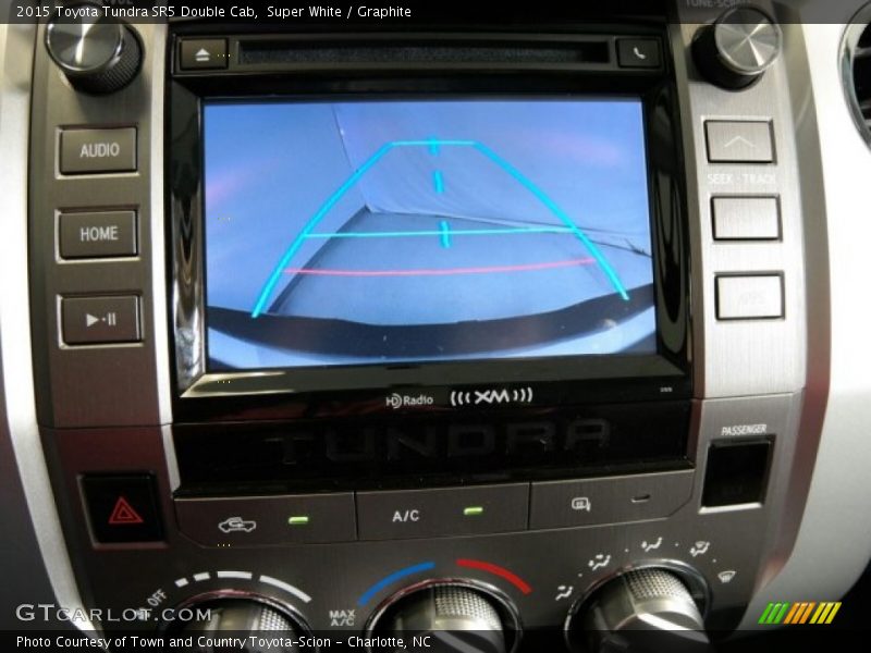 Super White / Graphite 2015 Toyota Tundra SR5 Double Cab