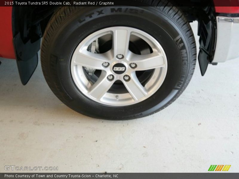 Radiant Red / Graphite 2015 Toyota Tundra SR5 Double Cab