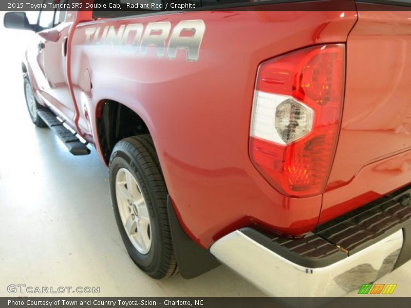 Radiant Red / Graphite 2015 Toyota Tundra SR5 Double Cab