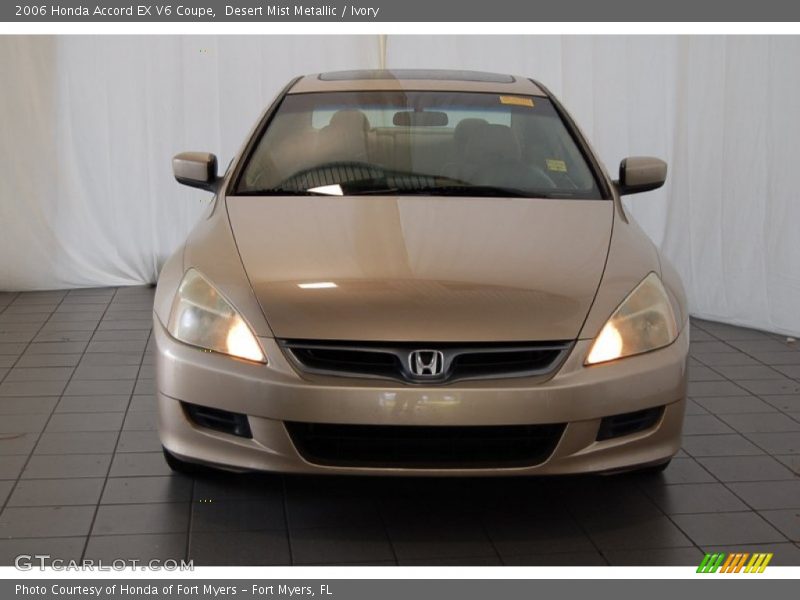 Desert Mist Metallic / Ivory 2006 Honda Accord EX V6 Coupe