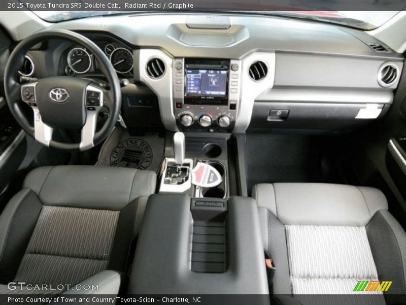 Radiant Red / Graphite 2015 Toyota Tundra SR5 Double Cab