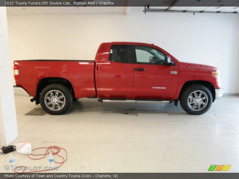 Radiant Red / Graphite 2015 Toyota Tundra SR5 Double Cab