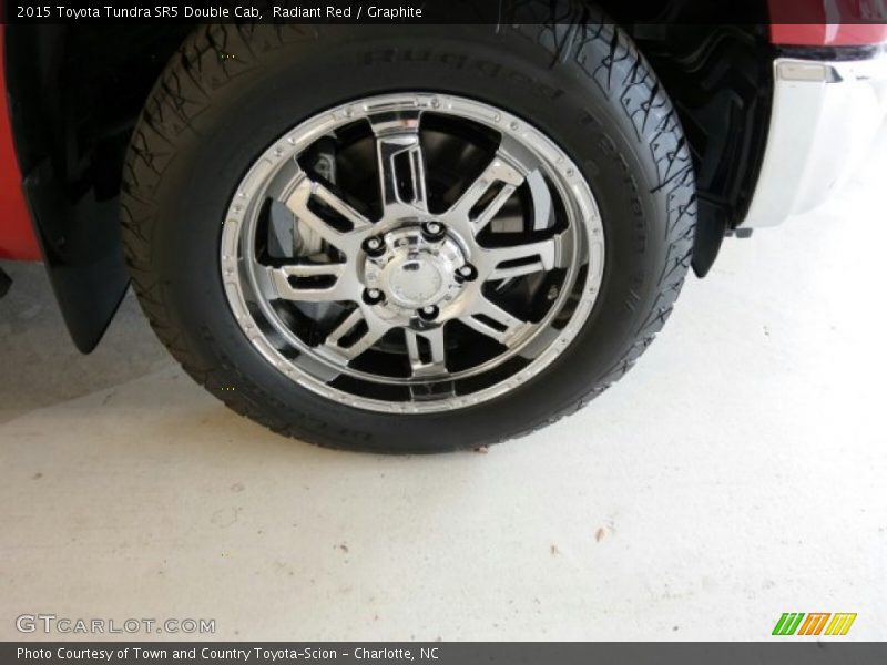 Radiant Red / Graphite 2015 Toyota Tundra SR5 Double Cab