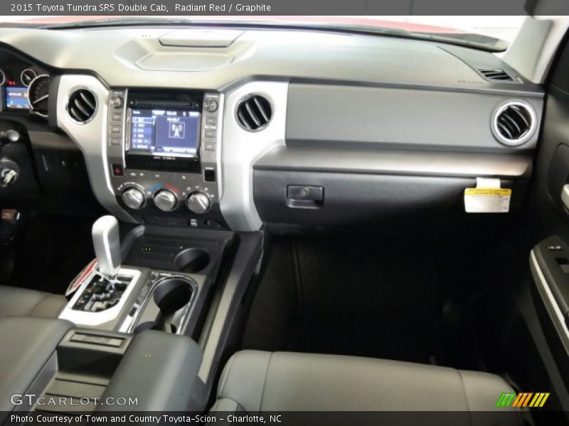 Radiant Red / Graphite 2015 Toyota Tundra SR5 Double Cab