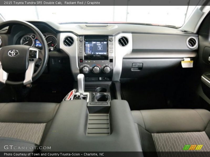 Radiant Red / Graphite 2015 Toyota Tundra SR5 Double Cab