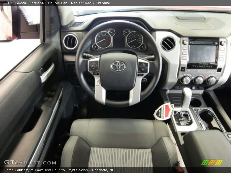 Radiant Red / Graphite 2015 Toyota Tundra SR5 Double Cab