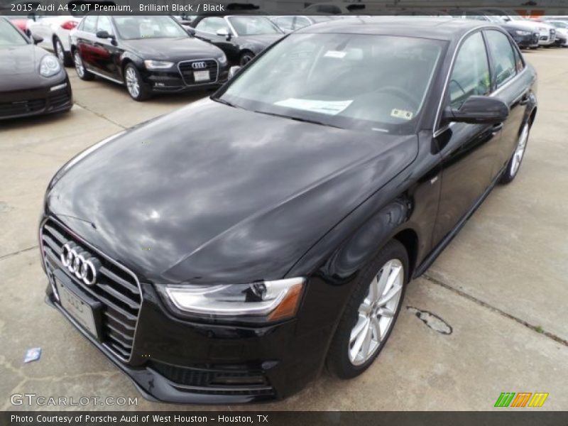 Brilliant Black / Black 2015 Audi A4 2.0T Premium