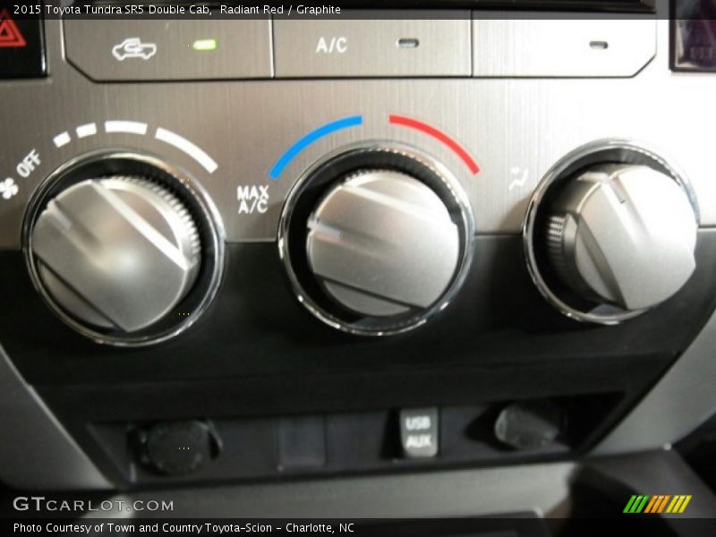 Radiant Red / Graphite 2015 Toyota Tundra SR5 Double Cab