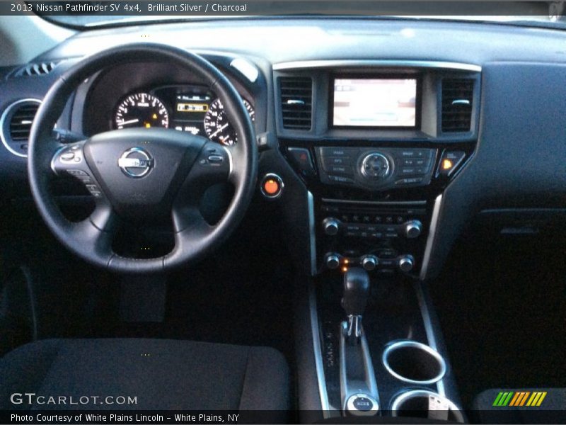 Brilliant Silver / Charcoal 2013 Nissan Pathfinder SV 4x4