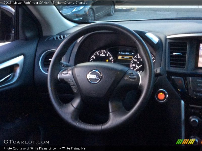 Brilliant Silver / Charcoal 2013 Nissan Pathfinder SV 4x4