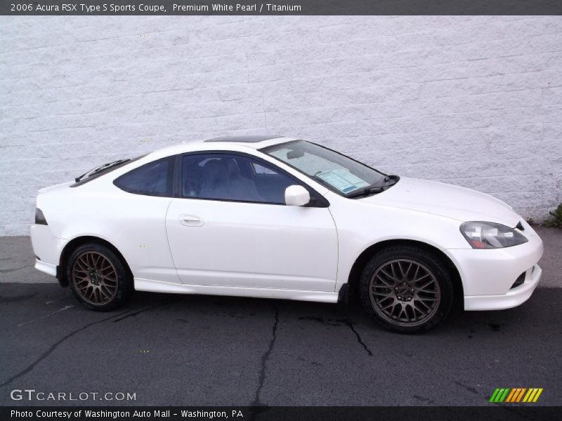 Premium White Pearl / Titanium 2006 Acura RSX Type S Sports Coupe