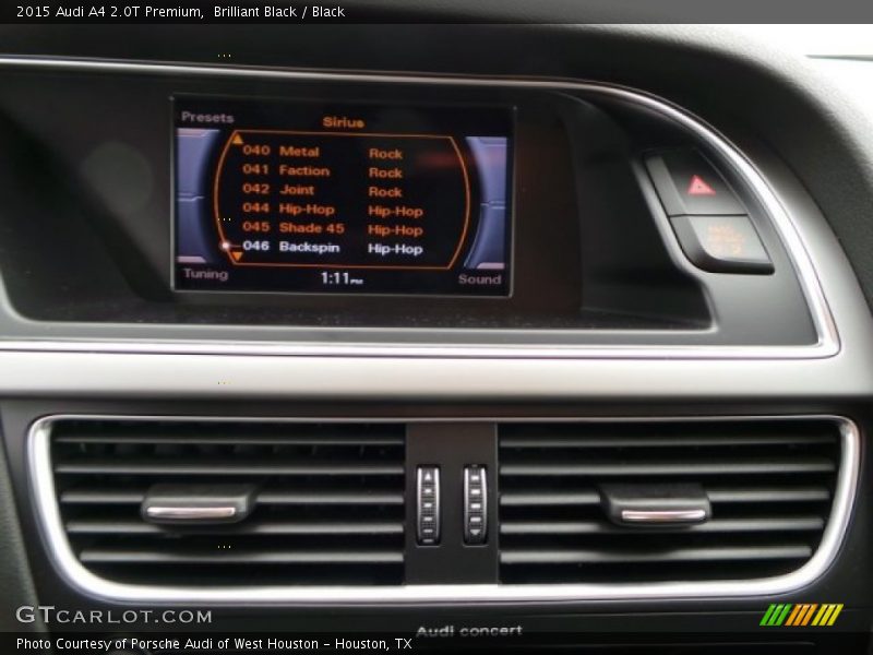 Brilliant Black / Black 2015 Audi A4 2.0T Premium